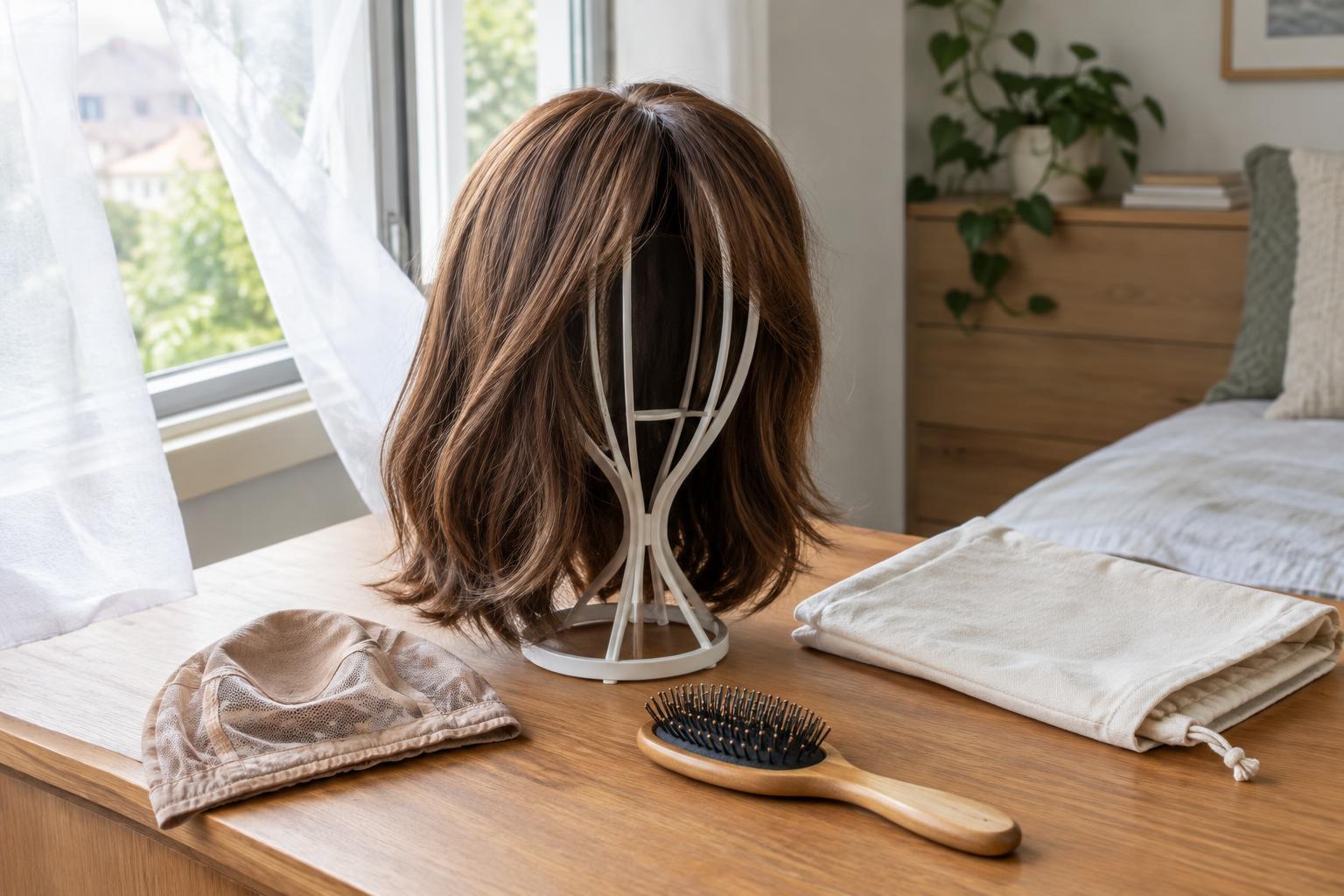 How to Deal With Wig Odours Between Washes Without Masking Buildup