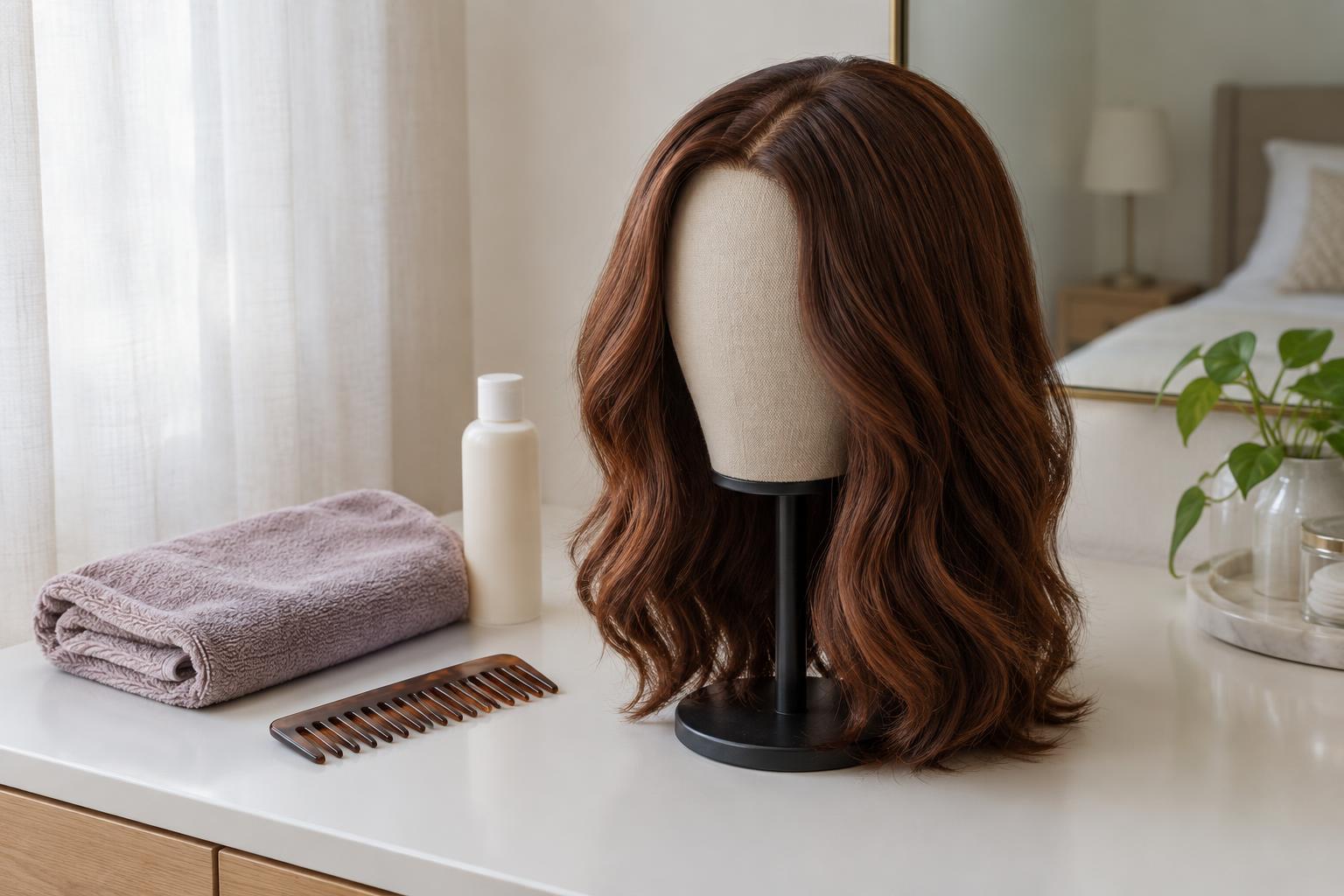 How to Limit Colour Fading in a Dyed Human-Hair Wig
