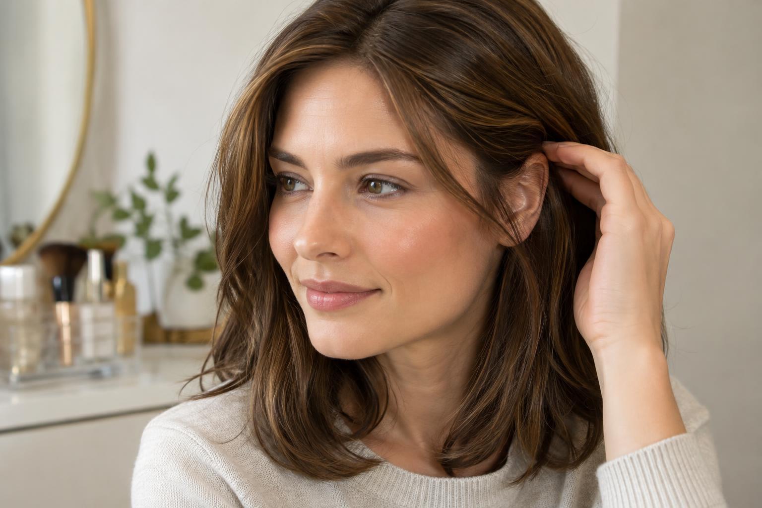 How to Tuck Wig Hair Behind Your Ears Without Showing the Cap