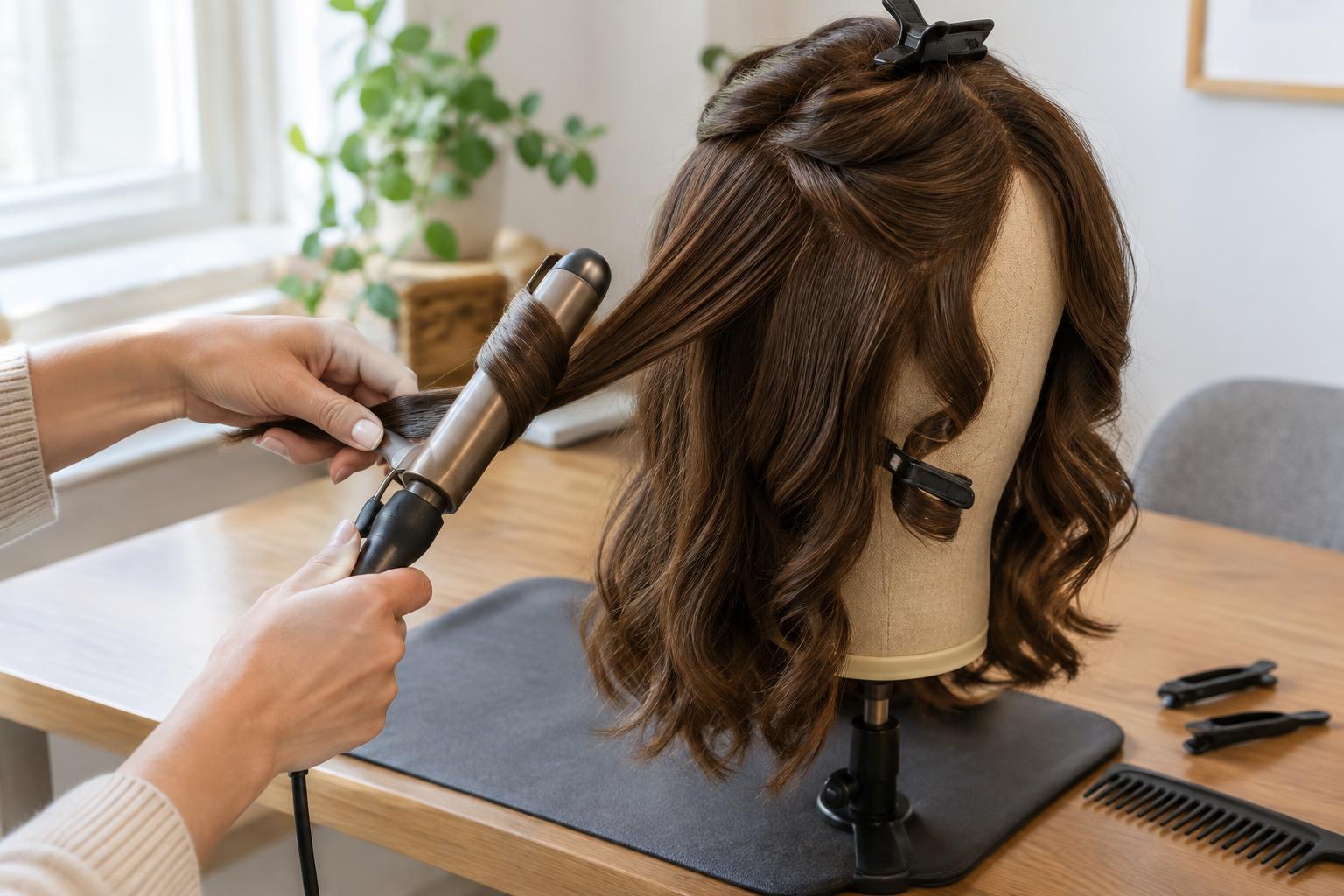How to Curl a Human-Hair Wig Without Overheating It