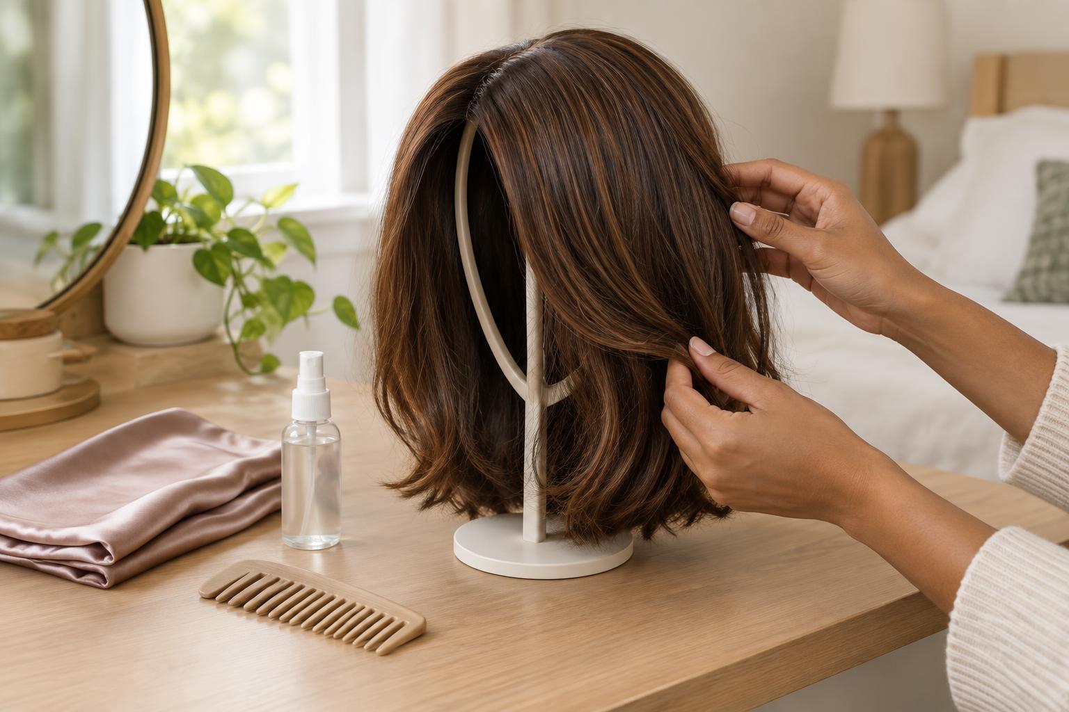 How to Reduce Static in Synthetic Wigs Between Washes