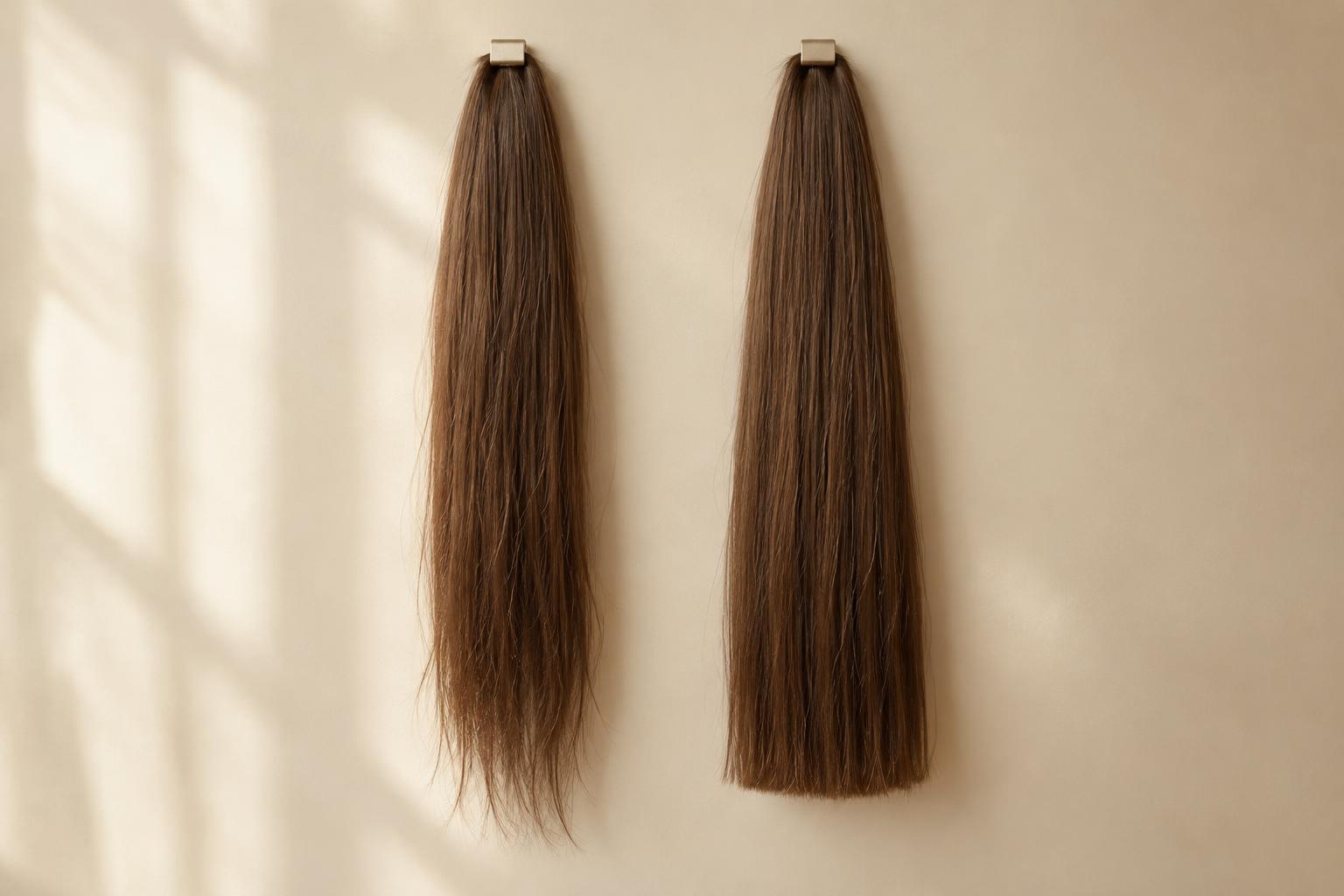 Single-Drawn vs Double-Drawn Hair: What Happens to Fullness at the Ends?