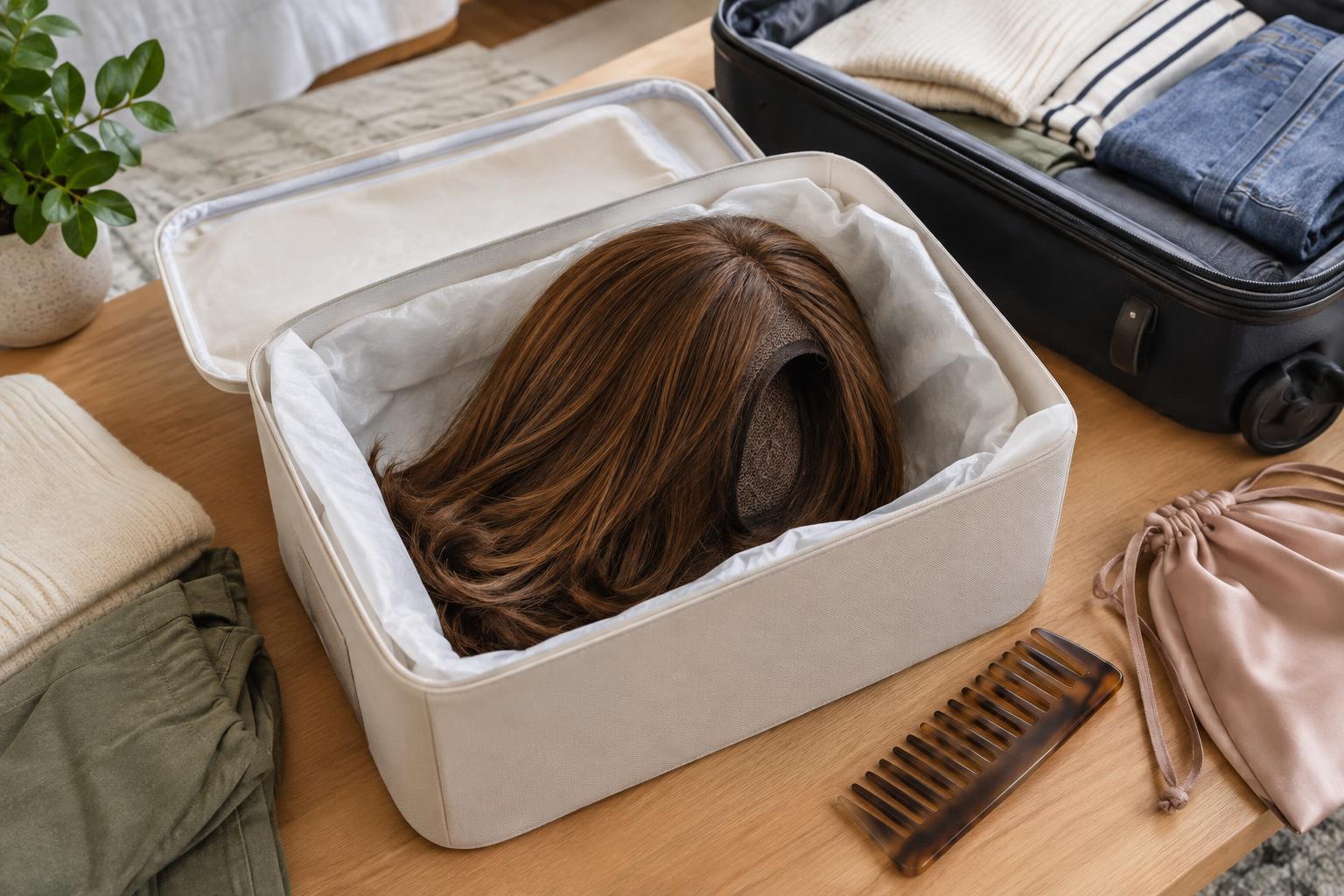 How to Pack a Wig for Travel Without Crushing or Tangling It